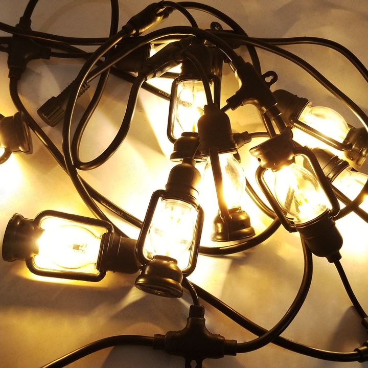 IP65 Waterproof 5M LED Decorative Light String - 50000 Hours Lifespan, Customizable Color - Chengche